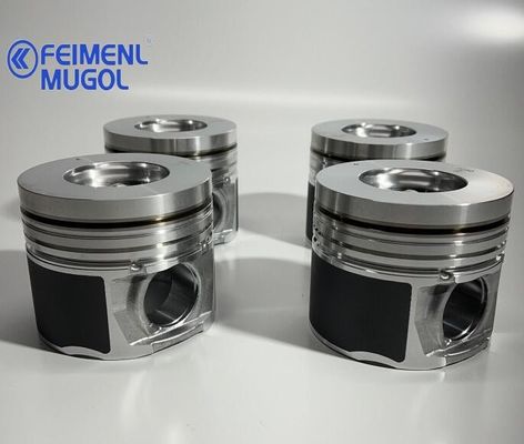 4 PC Piston + Pin Isuzu NPR ELF NKR 4HG1 Isuzu Npr Bộ phận động cơ 8971836660